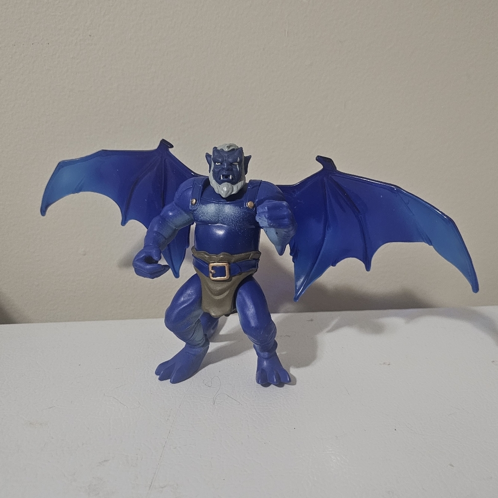 Disney Gargoyles Rainstorm Hudson 1996 Kenner Action Figure With Wings